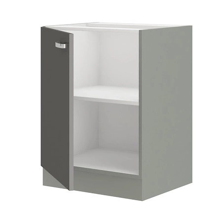 Sada kuchyňského nábytku Grey 260 cm lesklá čela jedinečný styl skříněk bude ladit s interiérem každé kuchyně