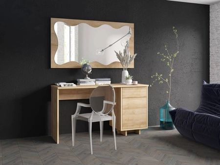 Zrcadlo Noma 75x138 cm dub riviera moderní a funkční zrcadlo dekorativní doplněk do předsíně nebo šatny obdélníkové zrcadlo