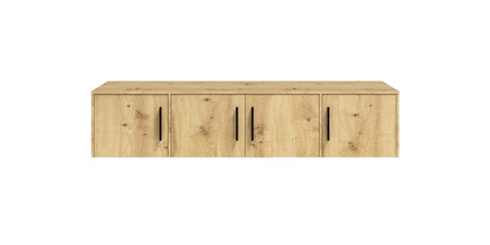 Nástavec na šatní skříň Maxione 198 cm dub řemeslný funkční skříň zvětší úložný prostor pro oblečení boty a doplňky