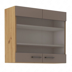 Závěsná kuchyňská skříňka Rimini 80 GS-72 2F odolná proti páře, rozlitým tekutinám a teplu