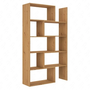 Vysoká knihovna Carl dub artisan ideální knihovna do pracovny nebo pokoje teenagera s možností rozšíření