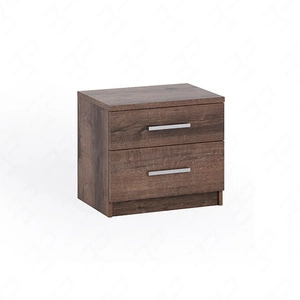 Noční stolek se zásuvkami Rico dub monastery je funkční kus nábytku v nadčasovém designu ideální stolek do ložnice