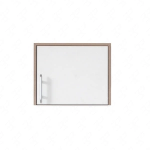 Nástavec na šatní skříň Caspe 50 cm světlý dub sonoma / bílá moderní design povrchová úprava ABS a hliníkové úchytky