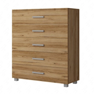 Komoda Maximus 100 cm dub catania modernistický design komoda zásuvky na válečkových pojezdech