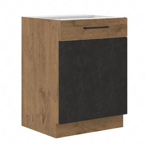 Stojatá kuchyňská skříňka s policí Valico 60 D 1F BB skříňka odolná proti páře, teplu a rozlití tekutin