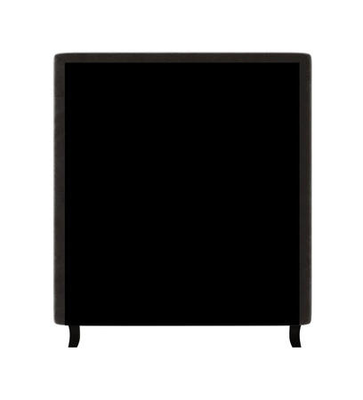 Melba 100x200 šedá kontinentální postel v moderním skandinávském stylu s čalouněným čelem postel s úložným boxem