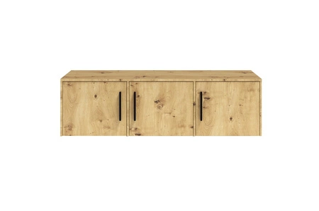 Nástavec na šatní skříň Maxione 150 cm dub řemeslný funkční skříň zvětšuje úložný prostor pro oblečení boty a doplňky