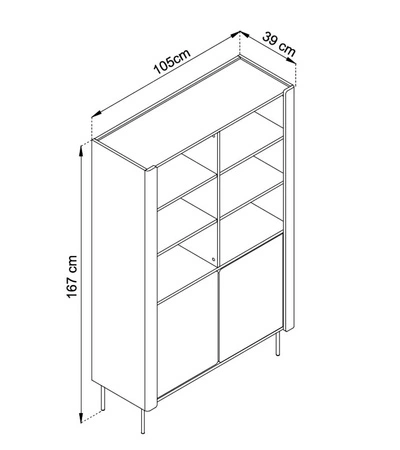 Stylová obývací stěna Tantuni ořech / béžová se zaoblenými předními hranami trendy barvy