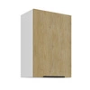 Kuchyňská nástěnná skříňka Cremona 50 G-72 1F s kovovou hranou úchytky Skříňka odolná proti vlhkosti a poškození