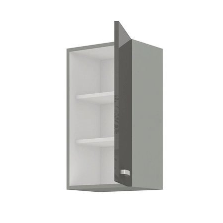 Závěsná kuchyňská skříňka Grey 40 G-72 1F skříňka odolná proti páře vysoké teplotě a rozlité tekutině