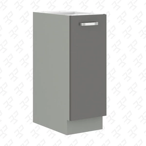 Kuchyňská skříňka stojící šedá 30 D CARGO BB skříňka odolná proti vysokoteplotní páře a rozlité tekutině
