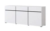 Komoda Cross 180 cm bílá stylový design komody do obývacího pokoje jednoduchá forma v moderním provedení