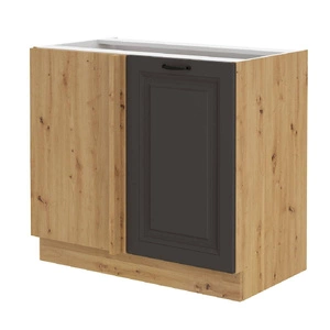 Přídavná rohová kuchyňská linka Style 105 ND 1F BB levá skříň odolná páře vysoké teplotě a rozlité kapalině