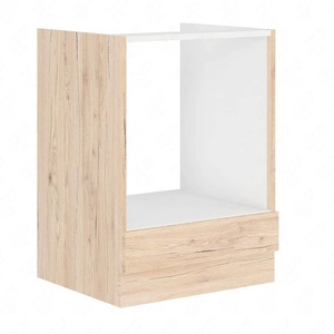 Trouba vestavěná skříň Borno 60 D GAZ BB kuchyňská skříňka odolná proti páře vysoké teplotě a rozlité tekutině