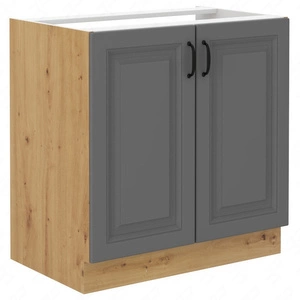 Skříňka pod umyvadlo Kea 80 ZL 2F BB skříň odolná proti páře vysoké teplotě a rozlité kapalině