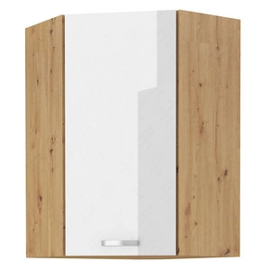 Alpine 60x60 GN-90 1F rohová kuchyňská nástěnná skříňka odolná vůči páře, teplu a rozlitým tekutinám