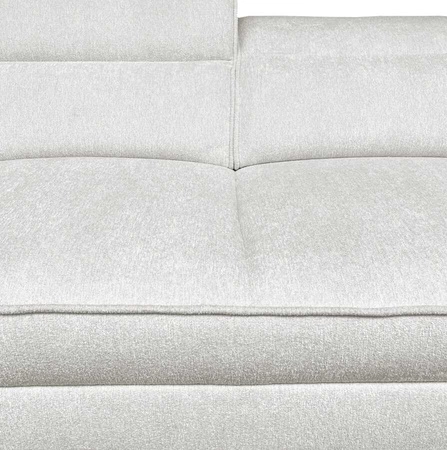 Rohová sedací souprava s funkcí spaní Viano XI Lux světle hnědá designová pravá rohová sedací souprava s výsuvným podnožníkem a úložným prostorem na lůžkoviny