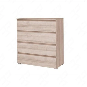 Komoda Simple 92 cm dub sonoma funkční nábytek do pokoje pro mladé, obývacího pokoje nebo kanceláře