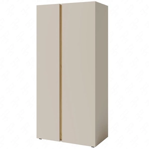 Šatní skříň Paguro 90 cm pískově béžová / olejovaný dub Moderní design Šatní skříň s povrchovou úpravou ABS do pokoje pro mládež