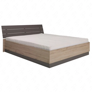 Postel s úložným boxem Dione 160x200 cm san remo světlý / jasan funkční nábytek do ložnice nebo pokoje pro mládež