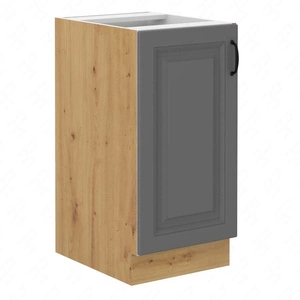 Stojací kuchyňská skříňka s policí Kea 40 D 1F BB skříň odolná proti páře vysoké teplotě a rozlité kapalině