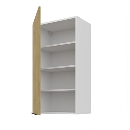 Kuchyňská nástěnná skříňka Cremona 50 G-90 1F kovová hrana úchytky skříňka odolná proti vlhkosti a poškození