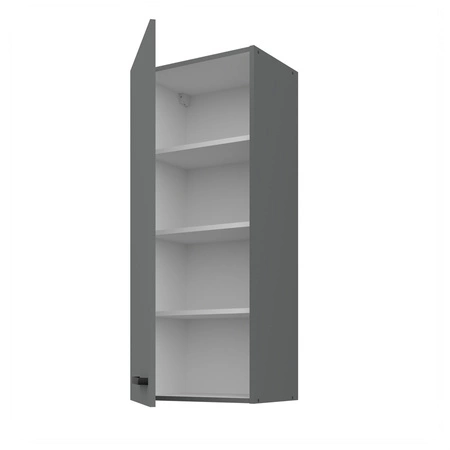 Kuchyňská nástěnná skříňka Verdi 45 G-108 1F kovová úchytka skříňka odolná proti vlhkosti a poškození