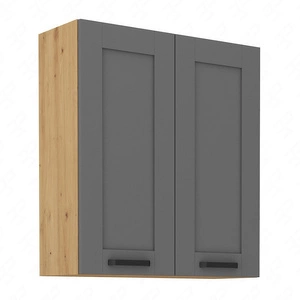 Kuchyňská nástěnná skříňka Asti 80 G-90 2F odolná proti rozlití páry a vysokým teplotám