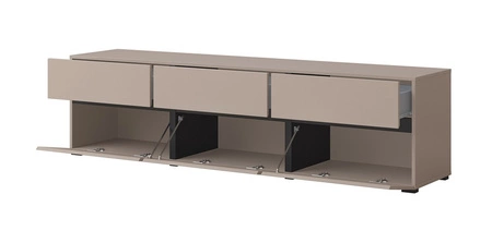 Nábytek do obývacího pokoje Cross tmavě béžový Jednoduchá forma nábytku v moderním provedení potěší milovníky minimalistických interiérů