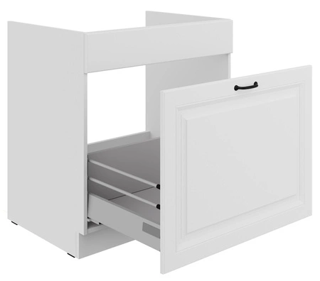 Kuchyňská dřezová skříňka se zásuvkou Snow 80 ZL 1S BB skříňka odolná vůči páře, teplu a rozlitým tekutinám