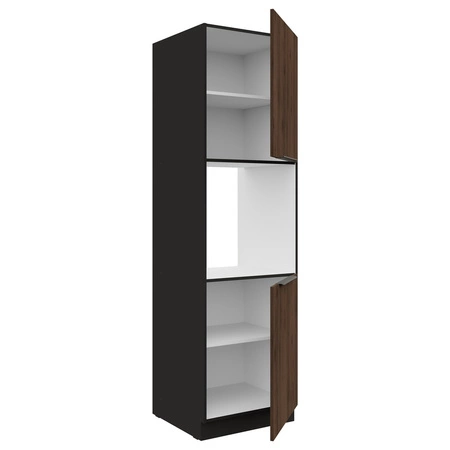 Rohová sestava kuchyňského nábytku Tarraco / Brianza 310x250 cm kovové úchytky skříněk vypadají skvěle v moderních interiérech