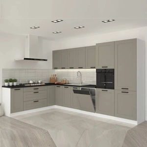 Rohová sestava kuchyňského nábytku Ponza 210x350 cm ideální pro interiéry v klasickém i moderním stylu