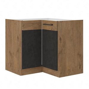 Rohová kuchyňská skříňka Valico 90x90 DN 2F BB odolná proti páře, teplu a rozlitým tekutinám