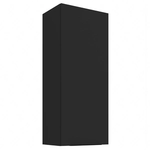 Kuchyňská nástěnná skříňka Black 45 G-108 1F kovová hrana rukojeti odolná proti vlhkosti a poškození skříňky