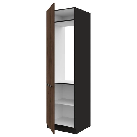 Brianza 60 LO-210 2F kuchyňská skříňka vestavná chladnička kovové úchyty skříňka odolná proti vlhkosti a poškození