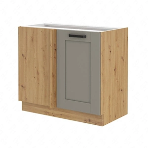 Rohová kuchyňská linka Linosa 105 ND 1F BB levá skříňka odolná proti rozlití páry a teplu