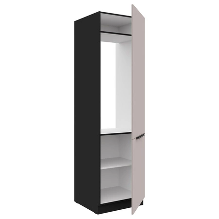 Tarraco 60 LO-210 2F kuchyňská skříňka vestavná chladnička kovové úchyty skříňka odolná proti vlhkosti a poškození