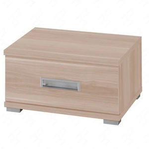 Noční stolek se zásuvkou Penelopa dub sonoma světlý funkční kus nábytku do ložnice nebo pokoje pro mládež