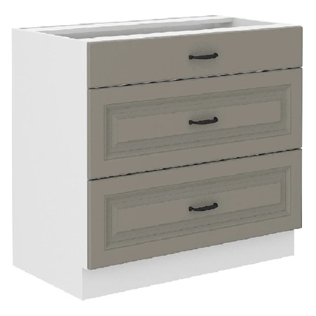 Sada kuchyňského nábytku Kastos 230 cm Skříňky vypadají skvěle ve skandinávských klasických i moderních interiérech