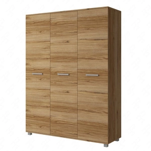 Šatní skříň Maximus 150 cm dub catania moderní designový nábytek vysoce kvalitní zpracování hrany skříně zakončené speciální dýhou