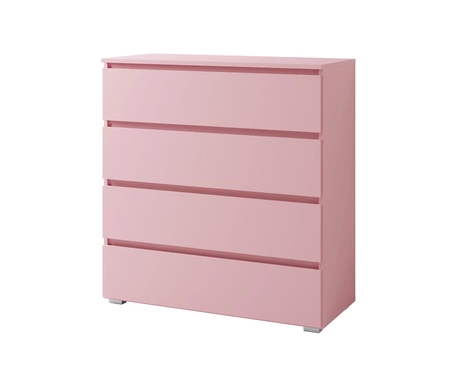 Sada nábytku Jednoduchá pudrově růžová ideální do dětského pokoje v módním stylu