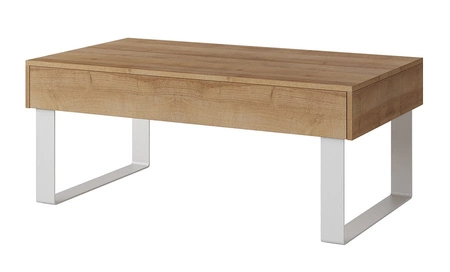 Nábytková sestava Apulia XXII dub zlatý výjimečně stylová nástěnná skříňka do obývacího pokoje jednoduché jednotky hodící se do každého interiéru