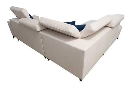 Kelly Sleek VII rozkládací pohovka levandulová růžová levá strana opletená pohodlná a funkční rohová rozkládací pohovka do obývacího pokoje