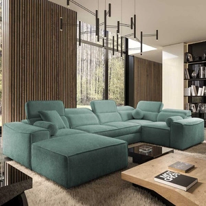 Rohová sedací souprava s funkcí spaní Viano IV patina Levá designová rohová sedací souprava, která se skvěle hodí do moderních interiérů