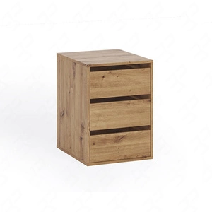 Zásuvková skříň Rico dub artisan ideální pro posuvné skříně a šatní skříně