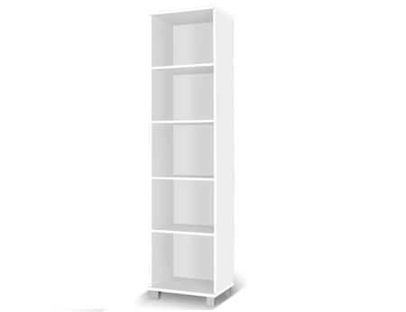 Nábytková sestava Maximus v bílé barvě ideální do dětského pokoje nebo pokoje pro mladé v módním stylu