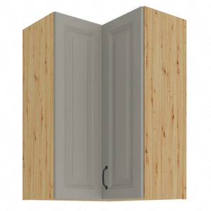 Závěsná rohová kuchyňská skříňka Delos 60x60 GN-90 1F skříň odolná proti páře vysoké teplotě a rozlité kapalině