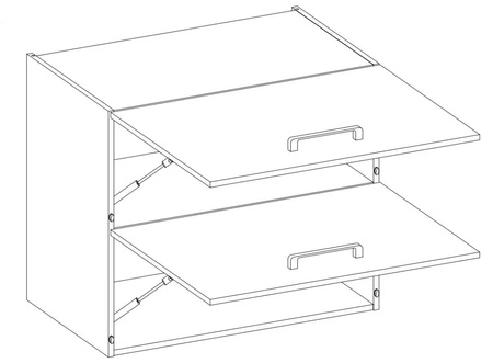 Rohová sestava kuchyňského nábytku Valico 270x150 cm ideální pro interiéry v klasickém i moderním stylu