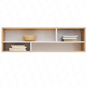 Police Pixel 120 cm dub biskvit / bílá moderní a praktický funkční nábytek do pokoje pro mládež nebo kanceláře