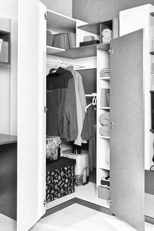 Tablo 6 graphite / enigma nábytková sestava ideální pro dětský nebo mládežnický pokoj v módním stylu